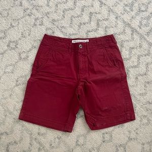 Mens AE red shorts